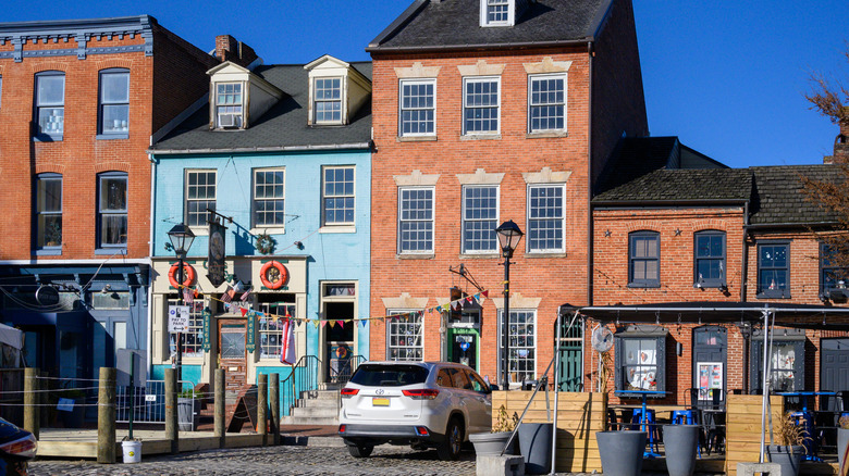 Fell's point in Baltimore