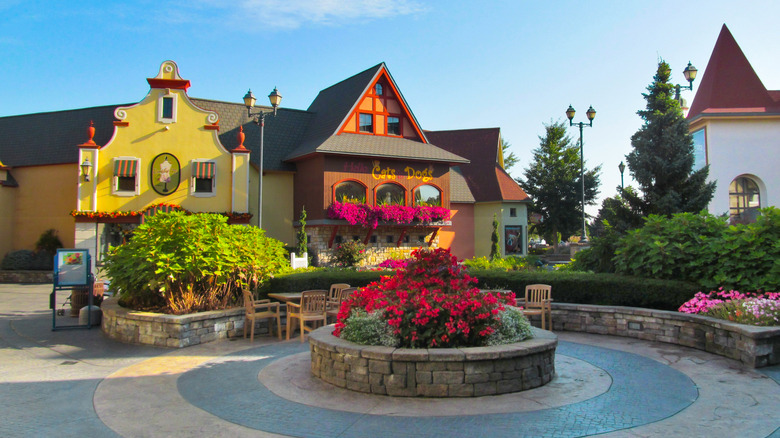 The Bavarian-esque town of Frankenmuth
