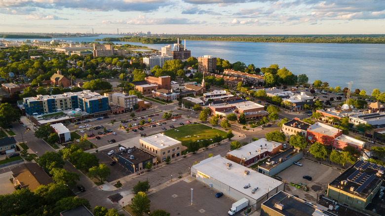 A small town in Michigan