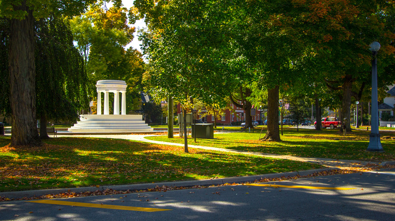 Fountain in Marshall, MIchigan