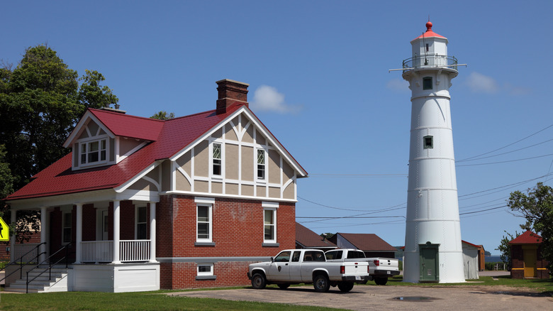 Lighthouse in Munising, Michigan