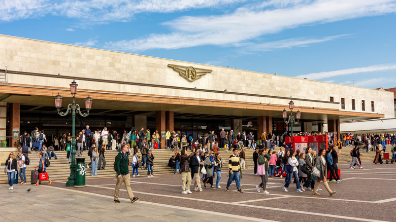 Stazione di Venezia Santa Lucia, one of the places where tourists an pay the Venice Access Fee