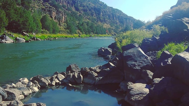 Black Rock Hot Springs in New Mexico
