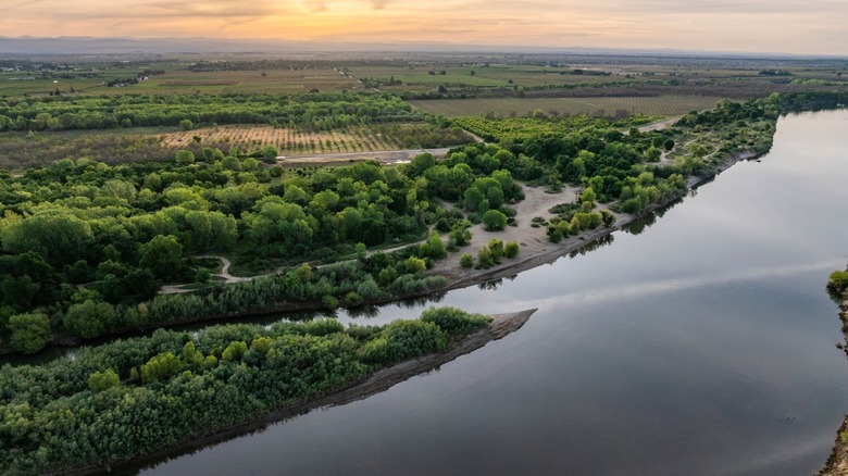 Feather River in California