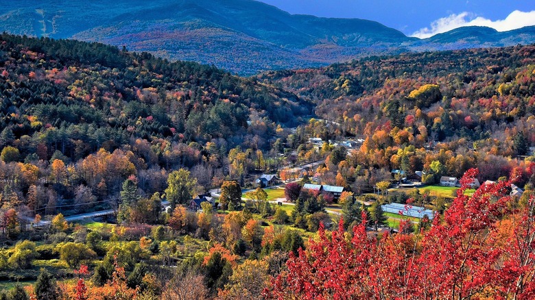 The Mad River Valley in Vermont