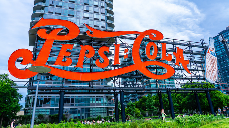 Pepsi-Cola sign in Queens