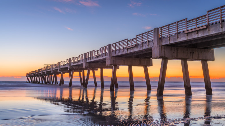 A fishing pier in Florida