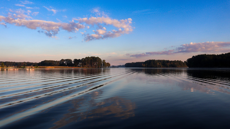 Lake Sinclair in Georgia