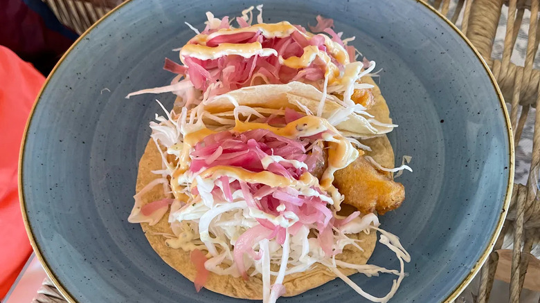 Food at Miraflores Restaurant, Live Aqua Punta Cana