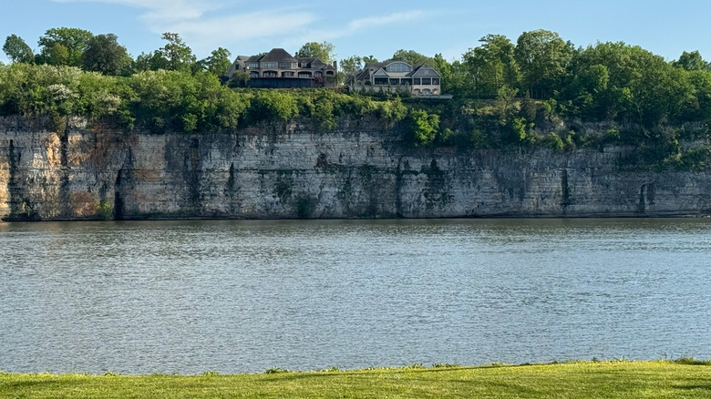 A view of the Tennessee River from Muscle Shoals, Alabama