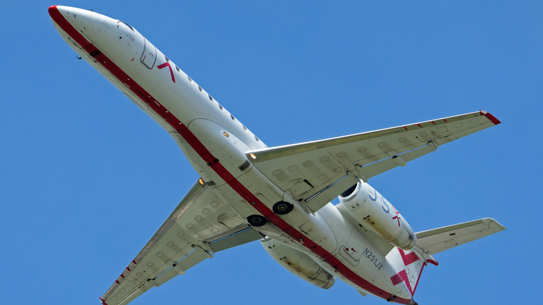 JSX Airplane in flight