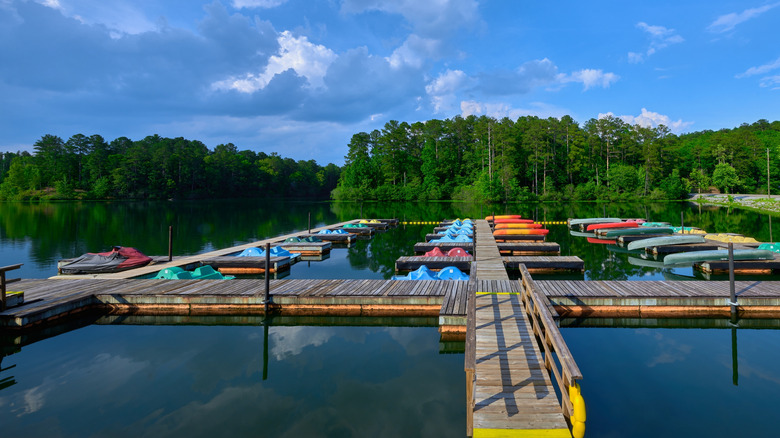 Oak Montain State Park at summer time, Pelham, Alabama