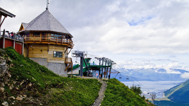Roundhouse at Alyeska Resort in Girdwood, Alaska