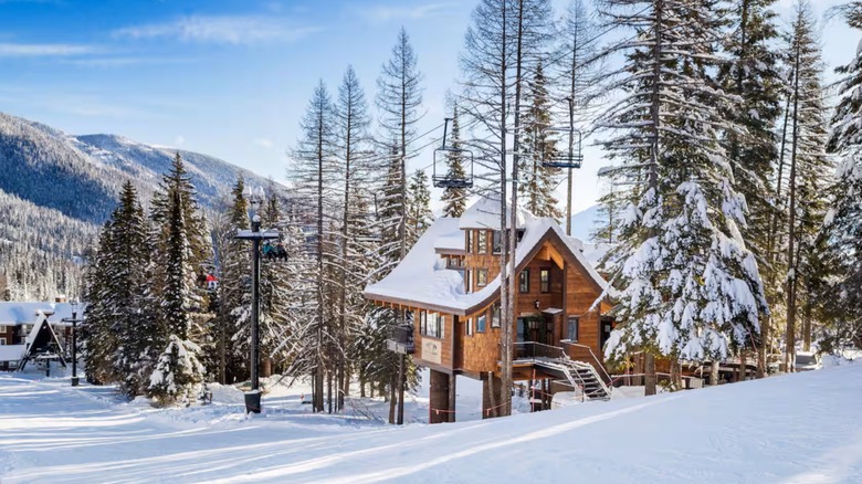 Ponderosa Chalet on Whitefish Mountain Resort's Hope Slope