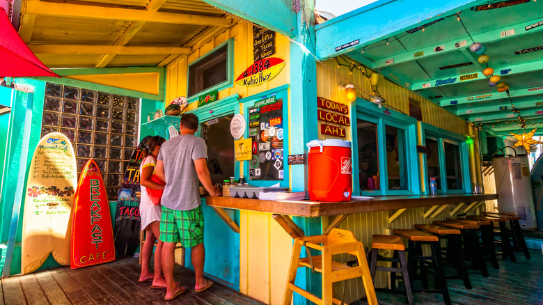 A cafe in Kapaa