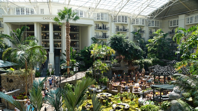 Indoor gardens at Gaylord Opryland in Nashville
