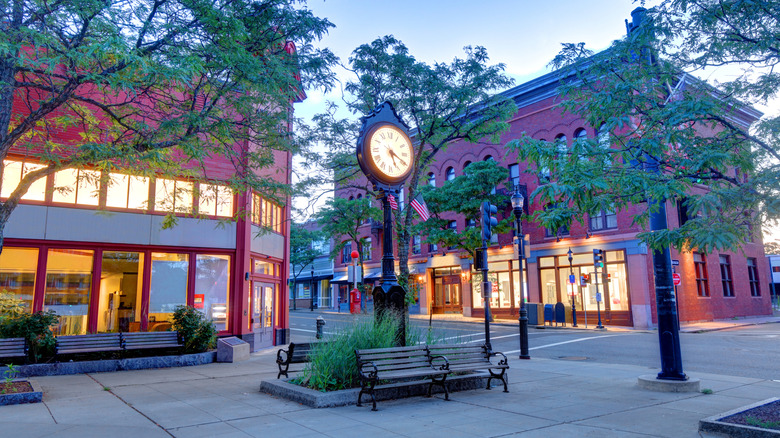 Downtown Brookline, Massachusetts