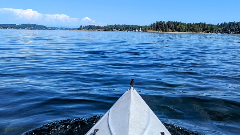 Kayak on Puget Sound, Seattle