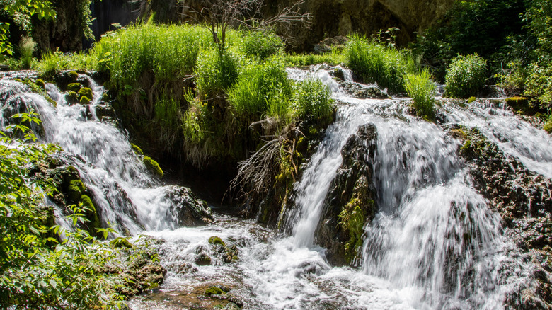 Roughlock Falls is one of the amazing waterfalls you'll find in Spearfish Canyon.