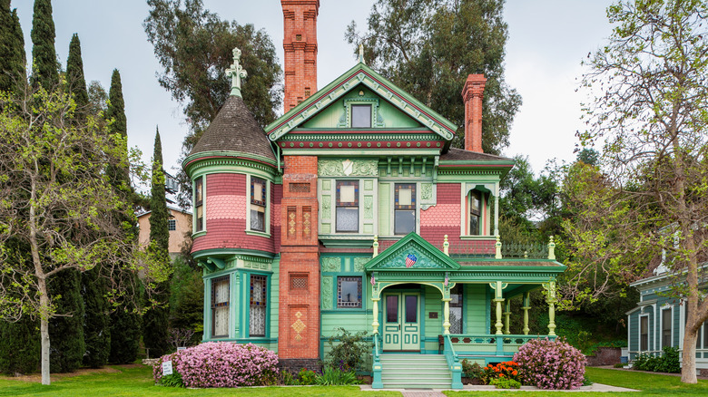The Hale House, a colorful Victorian home built in Highland Park