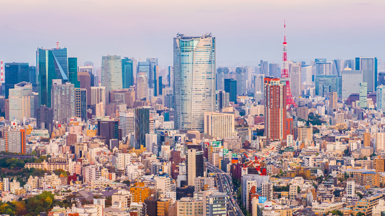 Tokyo skyline