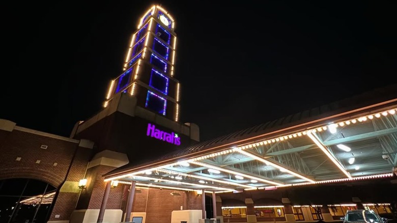 Exterior sign of Harrah's Kansas City