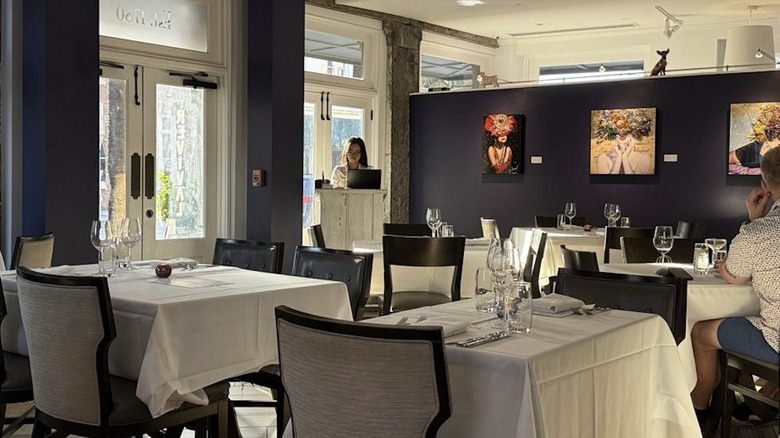 Dining room at Revival in Charleston, South Carolina