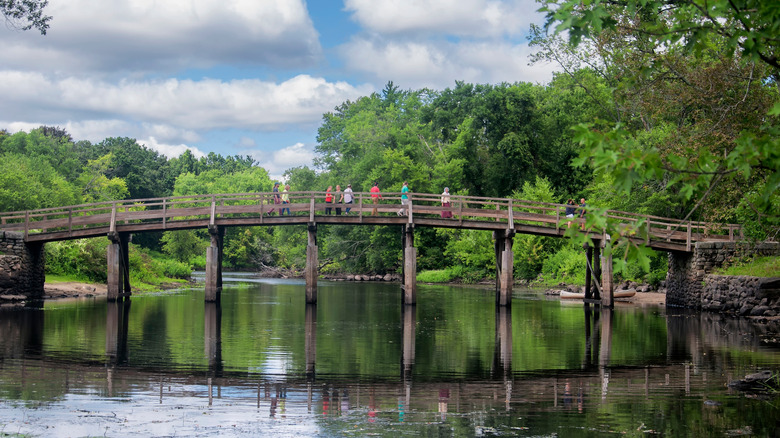 A bridge at the Minute Man National Historic Park