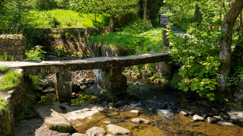 An ancient bridge in Wycoller