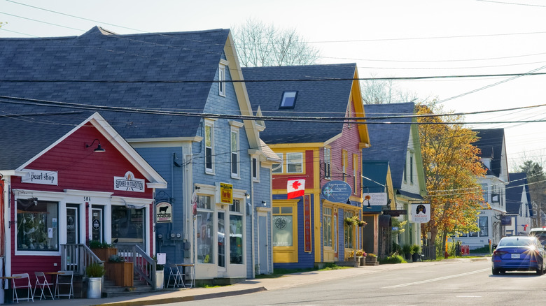 Mahone Bay's colofrul Main Street