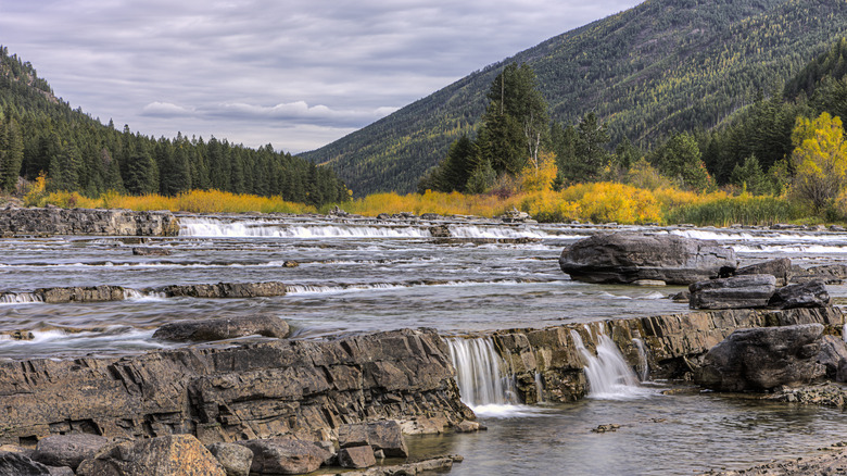 Kootenai Falls near Libby, Montana