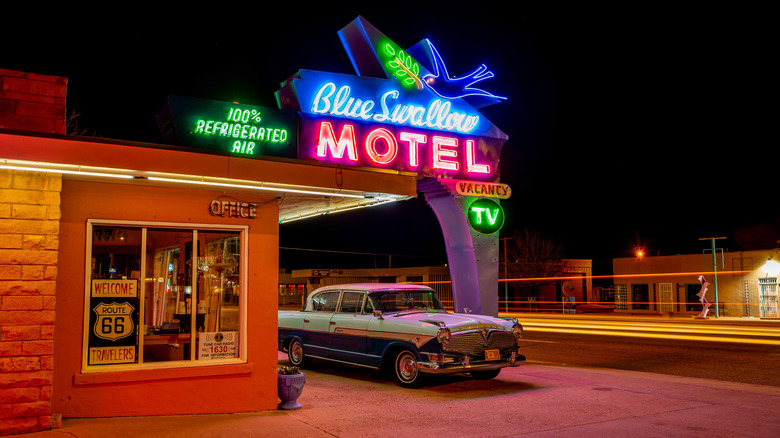 Blue Star Motel in Tucumcari, New Mexico