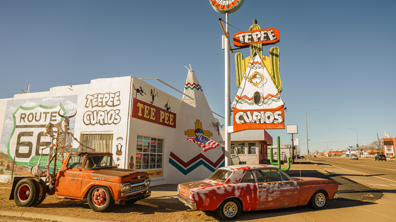Tee Pee Curios in Tucumcari, New Mexico