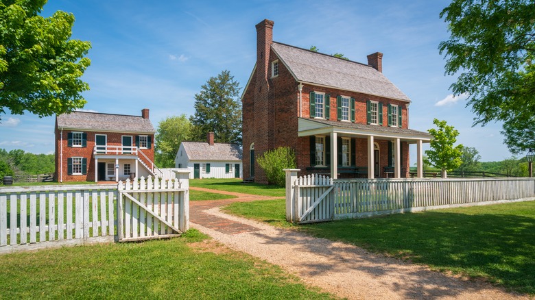 Buildings at the Appomattox Court House National Historic Park