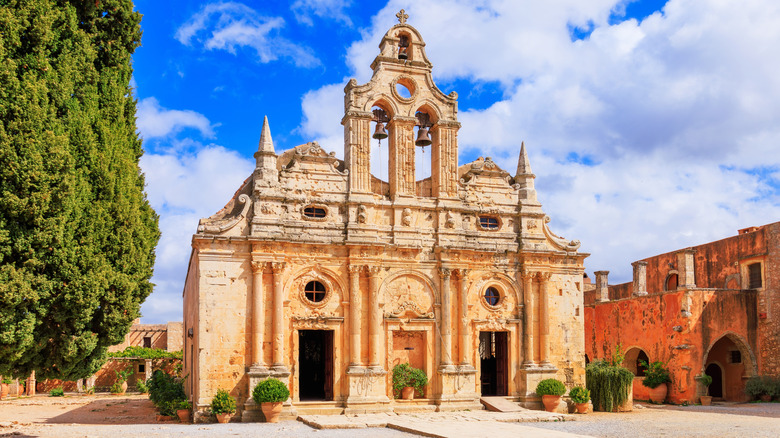 Arkadi Monastery in Crete, Greece