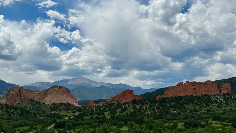 View of Garden of the Gods