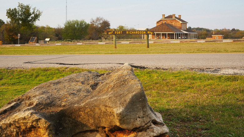 A view of Fort Richardson State Park, Jacksboro, Texas