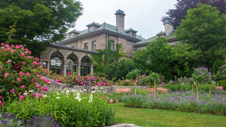 At Harkness Memorial State Park you can tour an elegant mansion with colorful gardens