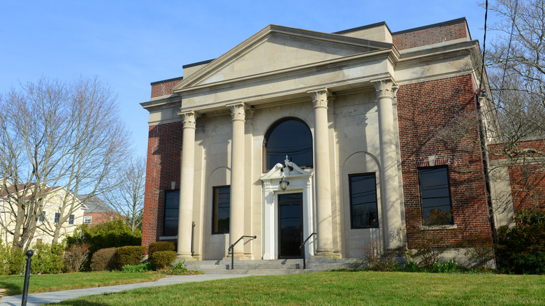 Historical Building on 336 Main Street in village center of Wakefield, South Kingstown, Rhode Island
