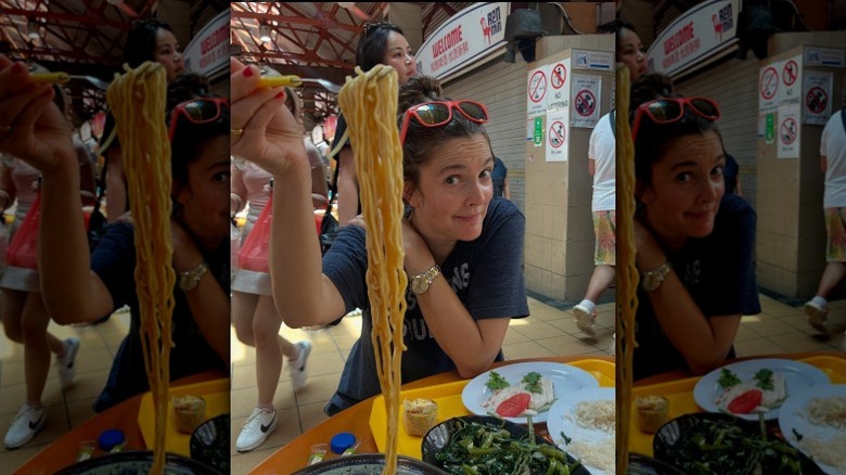 Singapore's lively street food culture is embraced by celebrities