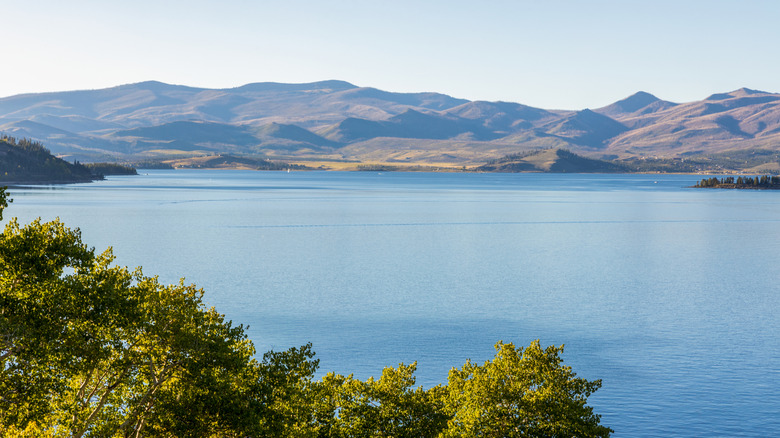Lake Granby just north of Granby, CO