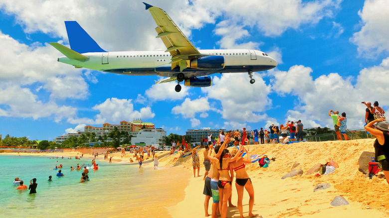Maho Beach. Sint Maarten 
