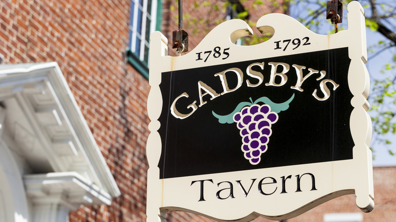 Gadsby's Tavern in Alexandria, Virginia
