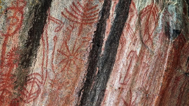 Pictographs in Sequoia