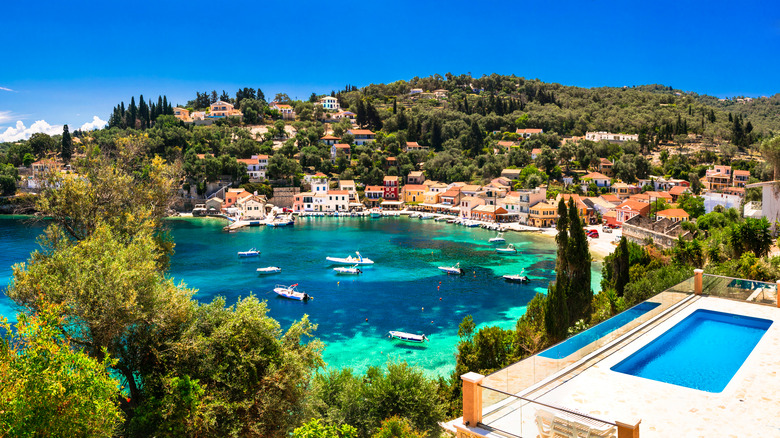 Island of Paxos in Greece