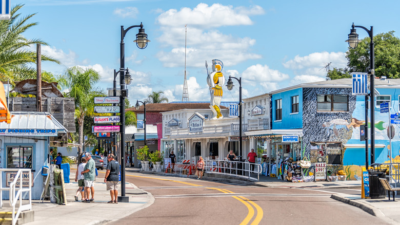 The town of Tarpon Springs, Florida