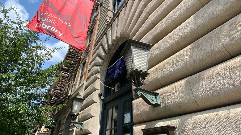 View of the New York Public Library