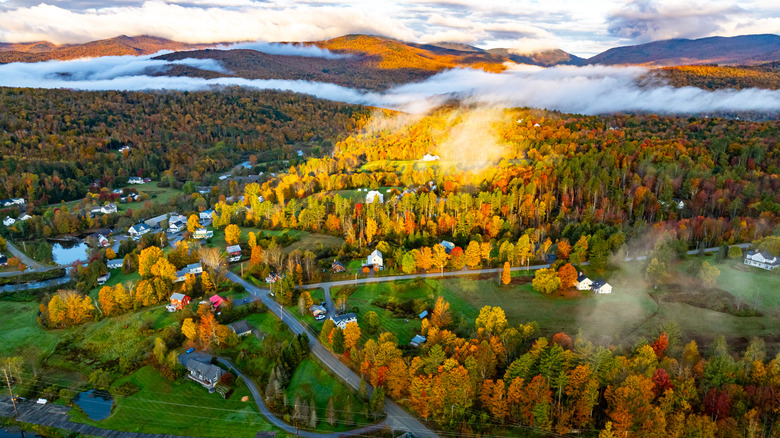 A small town in Vermont