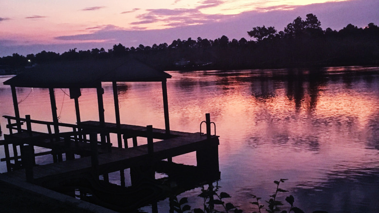 Sunrise in Newport, North Carolina