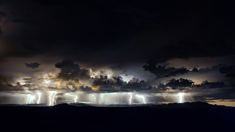 Lightning over Lake Maracaibo